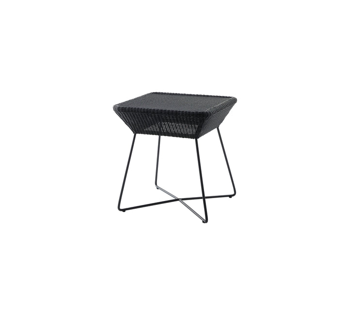 Produktbillede af CANE-LINE BREEZE SIDEBORD BLACK 50 i premium kvalitet