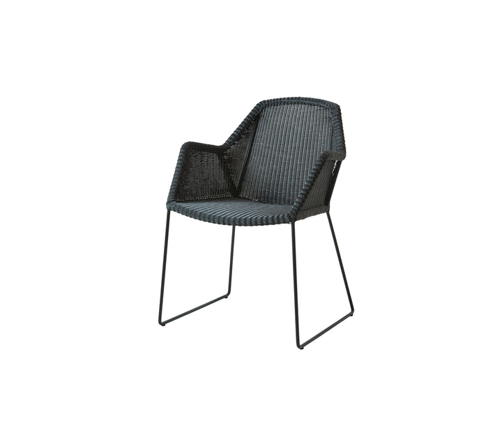 Produktbillede af CANE-LINE BREEZE STOL V2 BLACK 83 i premium kvalitet