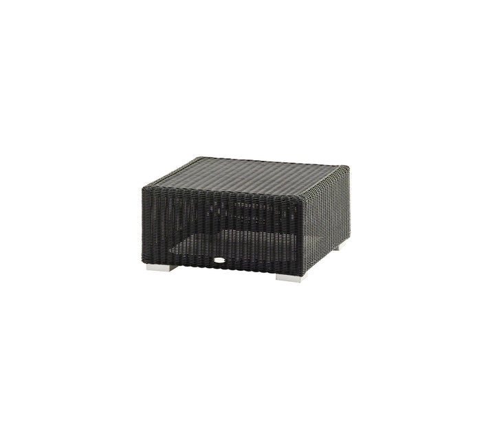Produktbillede af CANE-LINE CHESTER FODSKAMMEL/SOFABORD -GRAPHITE 60 i premium kvalitet