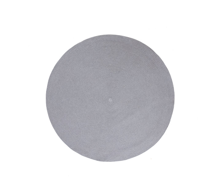Produktbillede af CANE-LINE CIRCLE TæPPE LIGHT GREY 140 i premium kvalitet