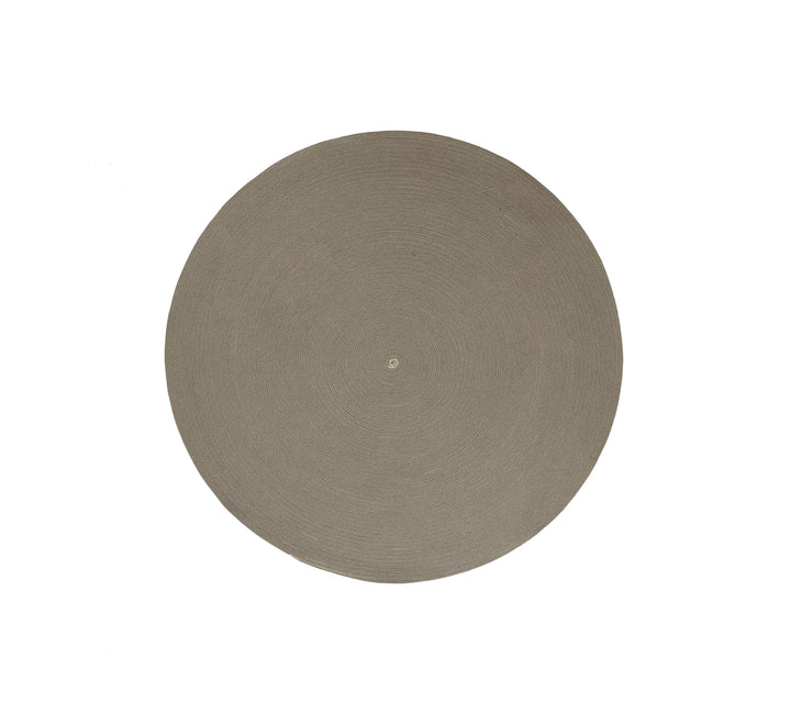 Produktbillede af CANE-LINE CIRCLE TæPPE TAUPE 140 i premium kvalitet