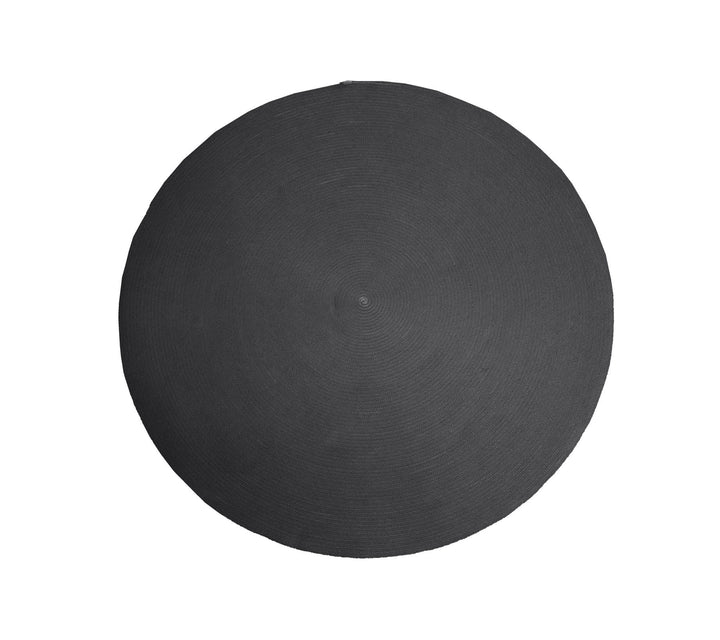 Produktbillede af CANE-LINE CIRCLE TæPPE DARK GREY 200 i premium kvalitet