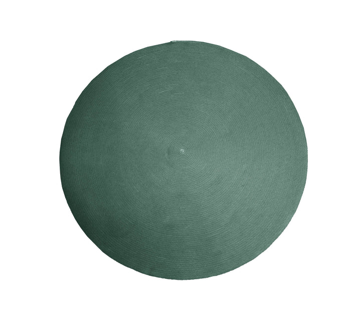 Produktbillede af CANE-LINE CIRCLE TæPPE DARK GREEN 200 i premium kvalitet