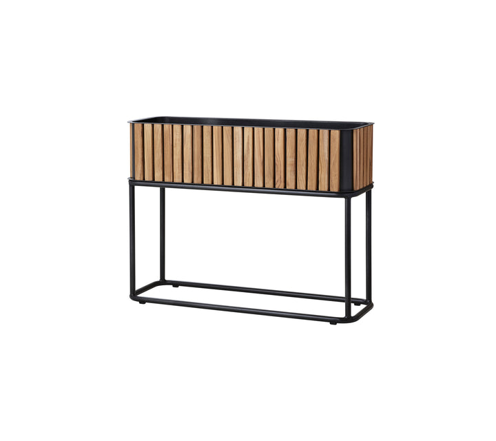 Produktbillede af CANE-LINE COMBINE PLANTEKASSE INKL/STEL TEAK 83 i premium kvalitet