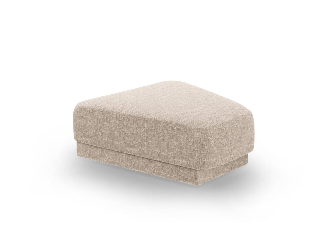 MICADONI Miley modulær puf beige chenille 83x78x40