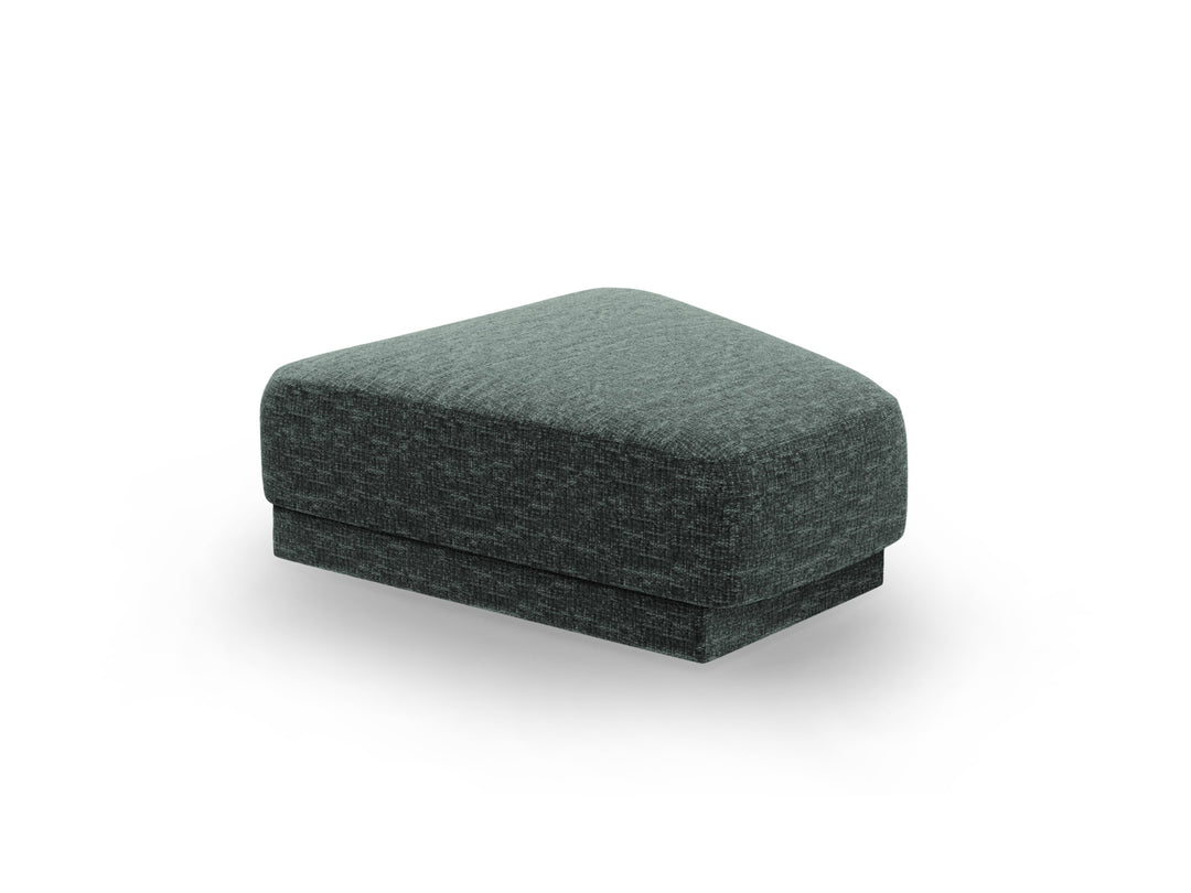 MICADONI Miley modulær puf petrol chenille 83x78x40