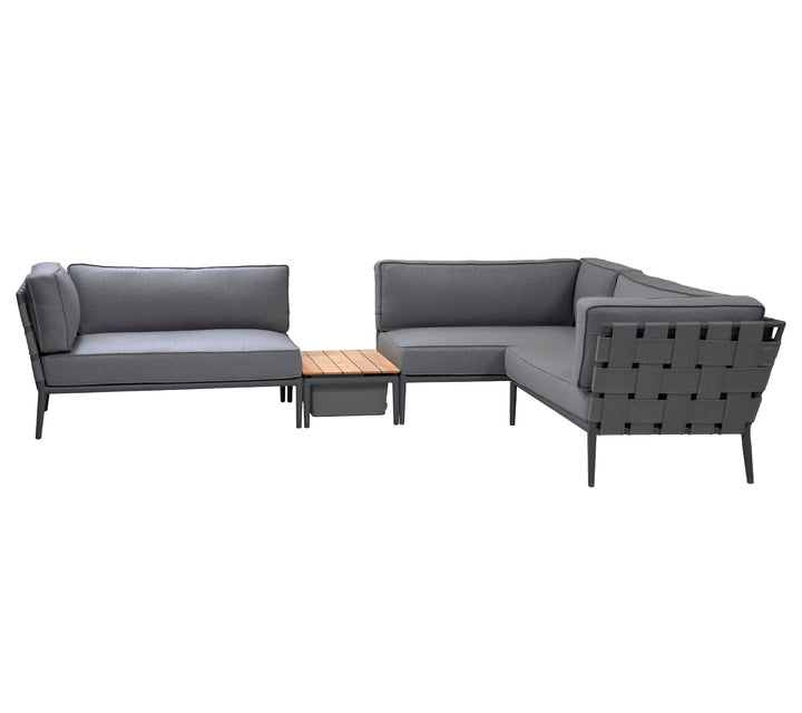 Produktbillede af CANE-LINE CONIC LOUNGE 2 GREY 332 i premium kvalitet