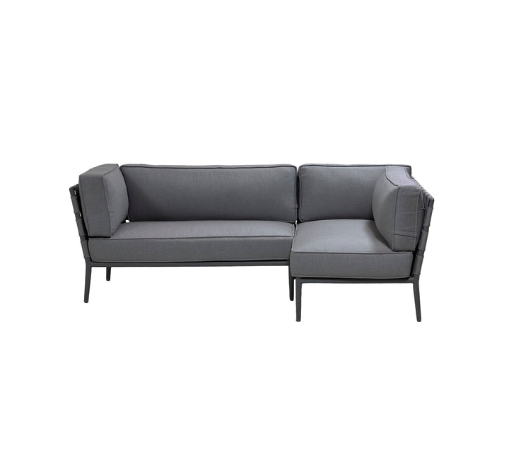 Produktbillede af CANE-LINE CONIC LOUNGE 3 GREY 222 i premium kvalitet