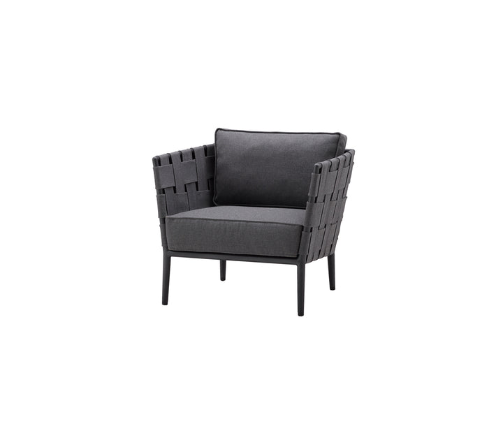 Produktbillede af CANE-LINE LOUNGESTOL GREY 82 i premium kvalitet