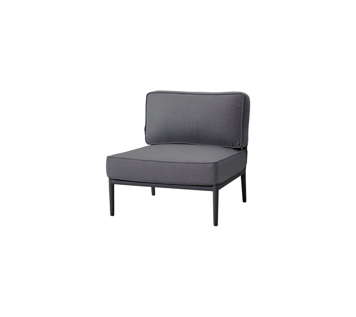 Produktbillede af CANE-LINE SINGLE MODUL GREY 82 i premium kvalitet