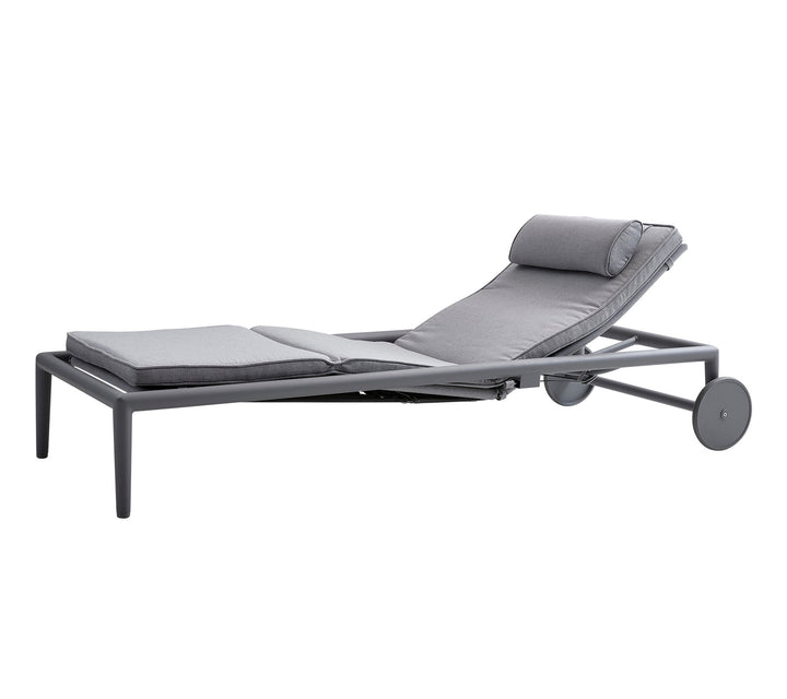 Produktbillede af CANE-LINE SOLVOGN MED GASFJEDER LIGHT GREY 220 i premium kvalitet