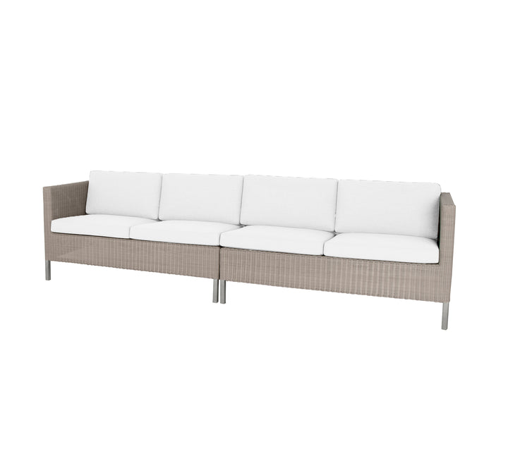 Produktbillede af CANE-LINE CONNECT DINING LOUNGE 30 WHITE 306 i premium kvalitet