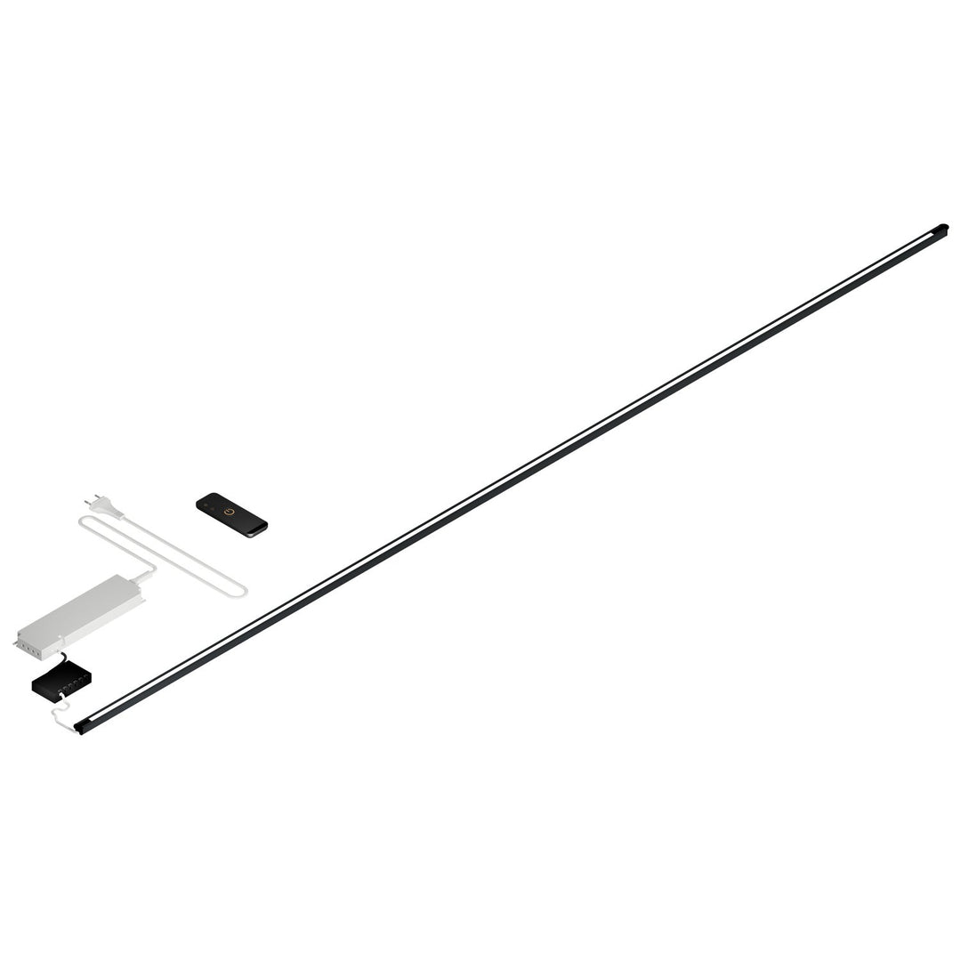 WOOOD LED-strip hvid/sort plastik L:170xm
