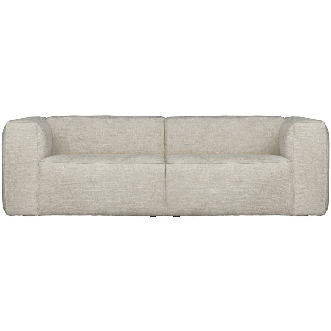 WOOOD Bean 3,5 pers. sofa natur chunky meleret polyester stof