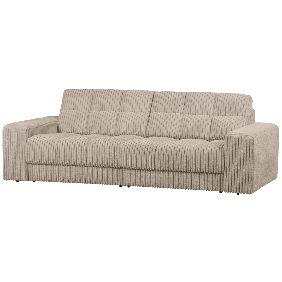 WOOOD Second Date 2 pers. sofa travertin fløjl stof