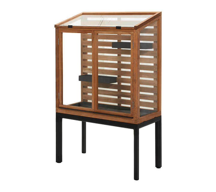 Produktbillede af CANE-LINE DROP VæKSTHUS TEAK 162 i premium kvalitet