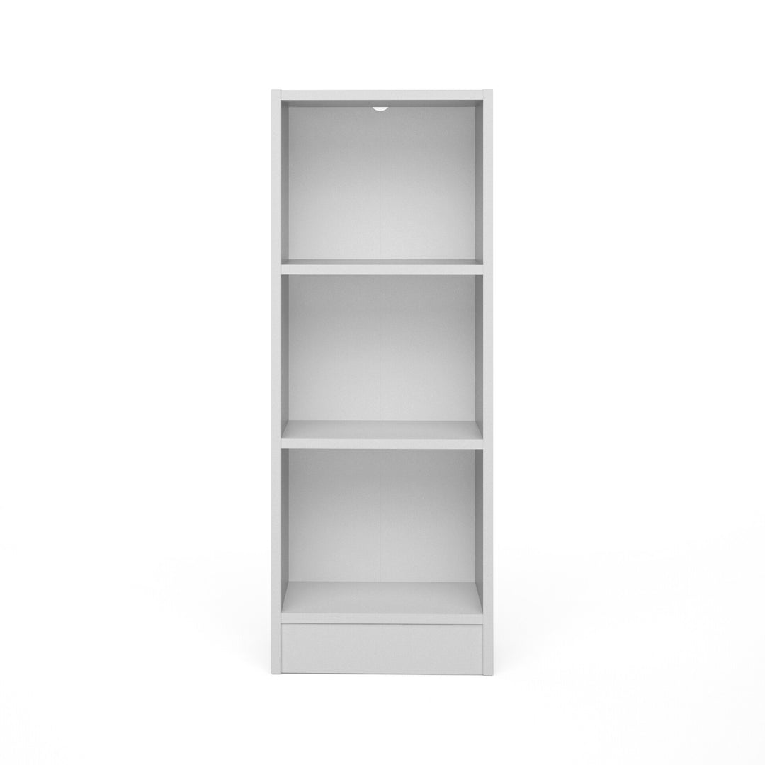 TVILUM Basic bogkasse hvid m. 2 hylder H:107,2cm x40,6cm x 26,72cm