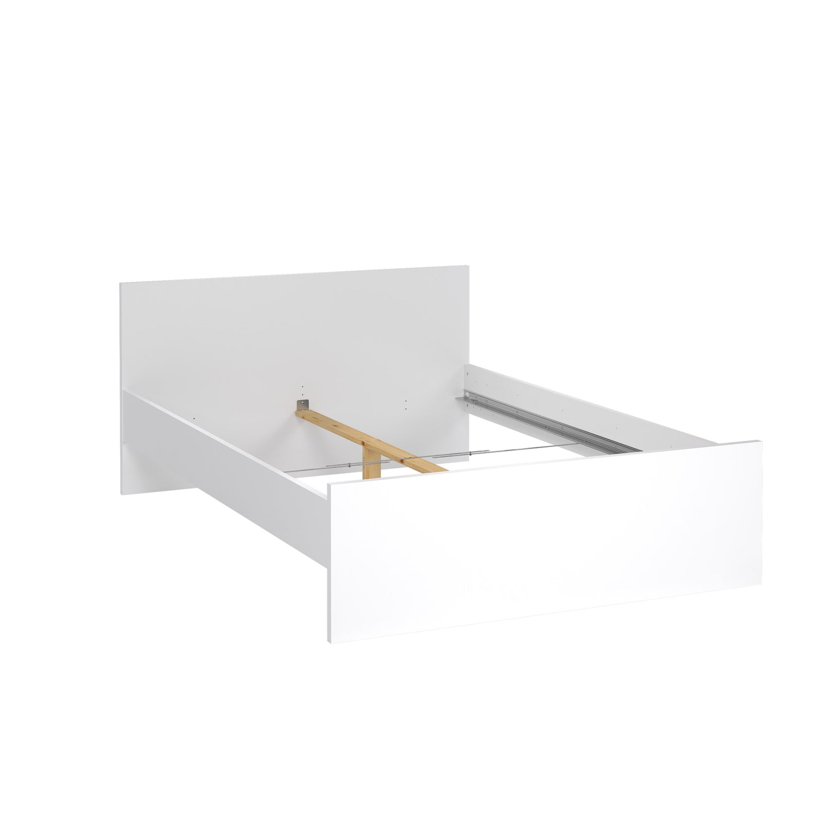 Produktbillede af TVILUM Naia sengeramme hvid højglans 140x200 i premium kvalitet