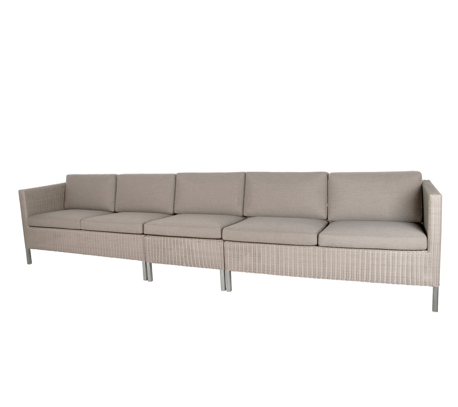 Produktbillede af CANE-LINE CONNECT LOUNGE 40 TAUPE 378 i premium kvalitet