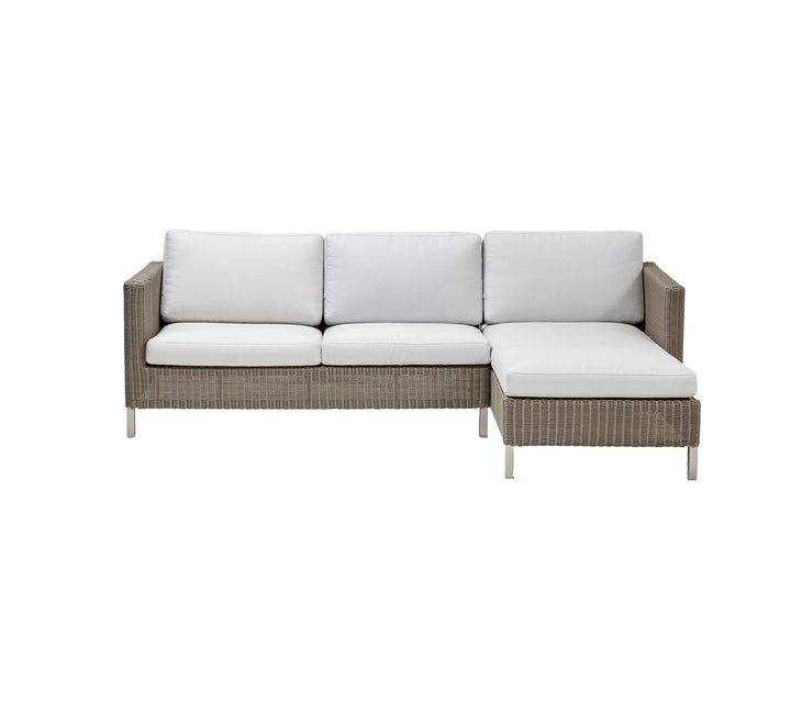 Produktbillede af CANE-LINE CONNECT LOUNGE 1 WHITE 225 i premium kvalitet