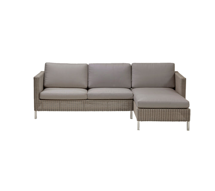 Produktbillede af CANE-LINE CONNECT LOUNGE 1 TAUPE 225 i premium kvalitet