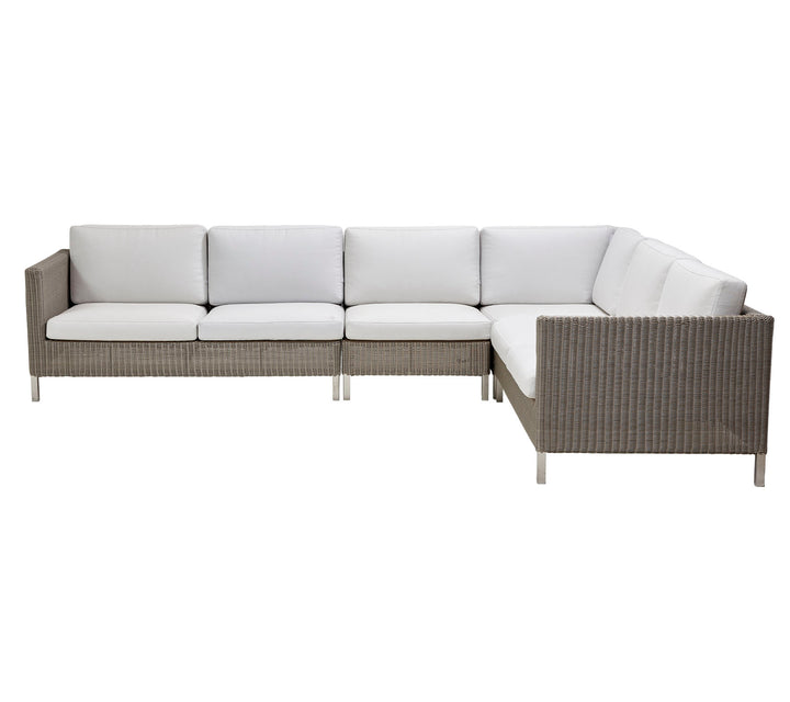Produktbillede af CANE-LINE CONNECT LOUNGE 2 WHITE 303 i premium kvalitet