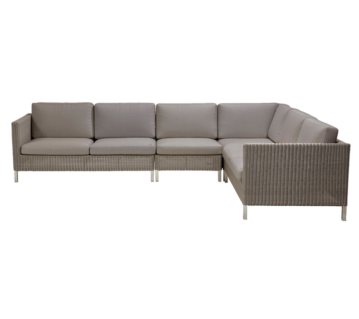 Produktbillede af CANE-LINE CONNECT LOUNGE 2 TAUPE 303 i premium kvalitet