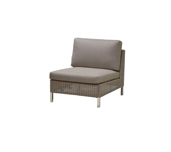 Produktbillede af CANE-LINE CONNECT SINGLE MODUL TAUPE 85 i premium kvalitet