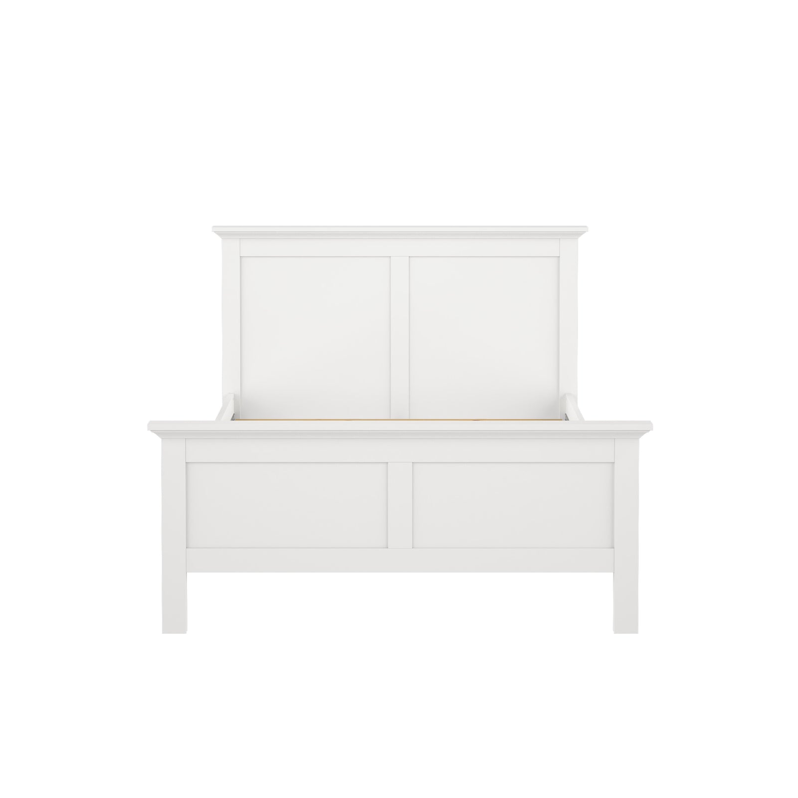 Produktbillede af TVILUM Paris sengeramme hvid træ 140x200 i premium kvalitet