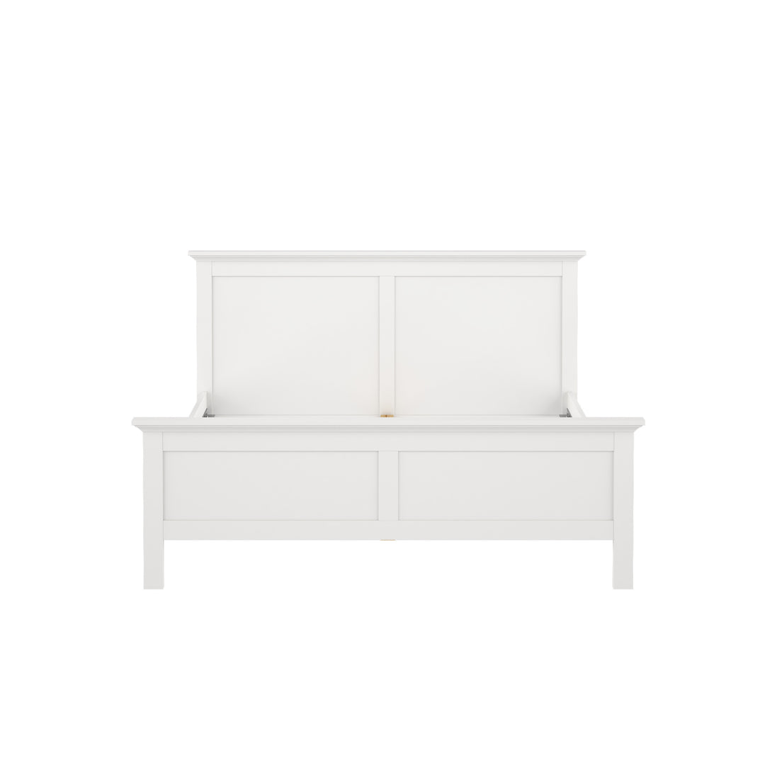 Produktbillede af TVILUM Paris sengeramme hvid træ 160x200 i premium kvalitet