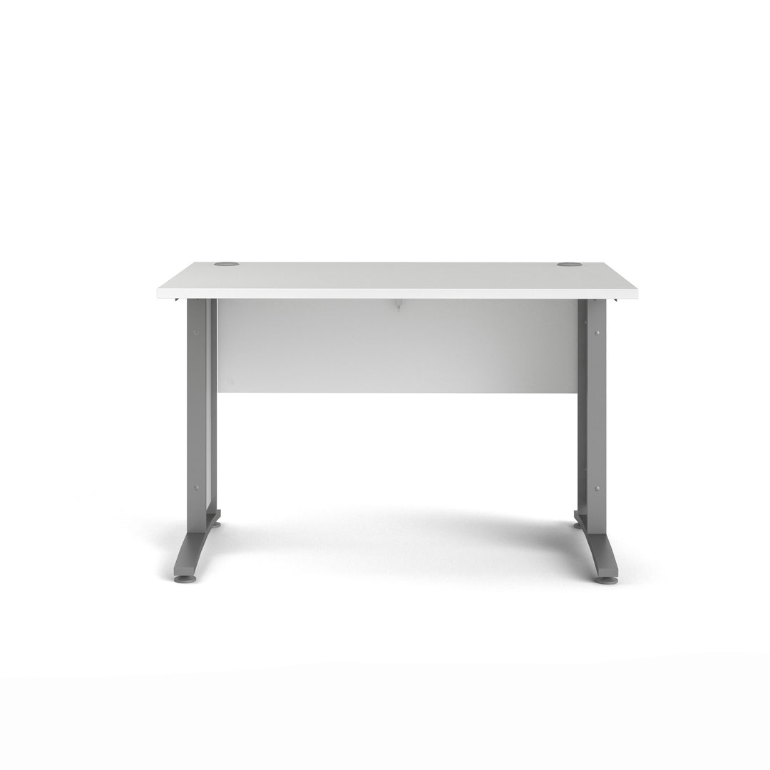 TVILUM Prima skrivebord hvid træ 80x120