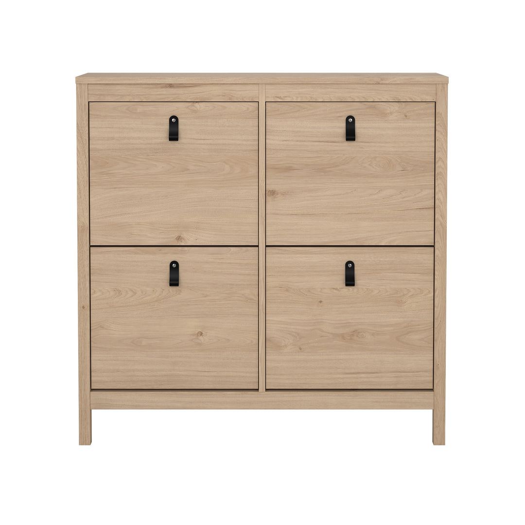 Tvilum Madrid skoskab med 4 vippelåger i Jackson Hickory træ