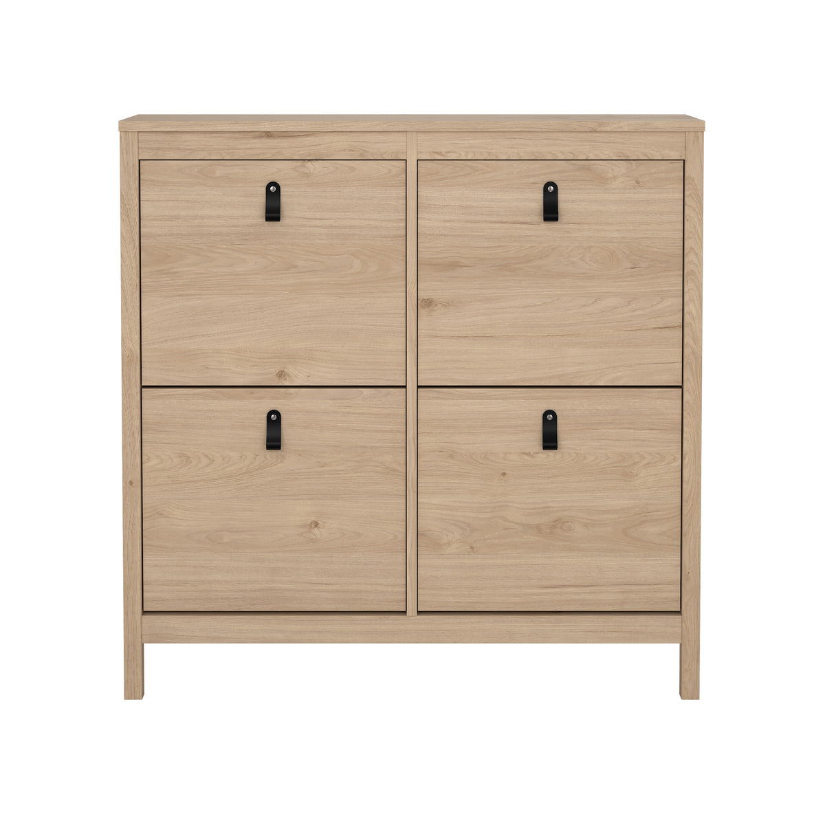 Tvilum Madrid skoskab med 4 vippelåger i Jackson Hickory træ