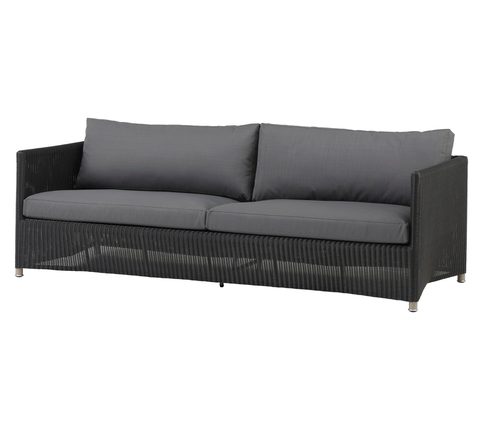 Produktbillede af CANE-LINE DIAMOND 3-PERS/SOFA GRAPHITE WEAVE 209 i premium kvalitet