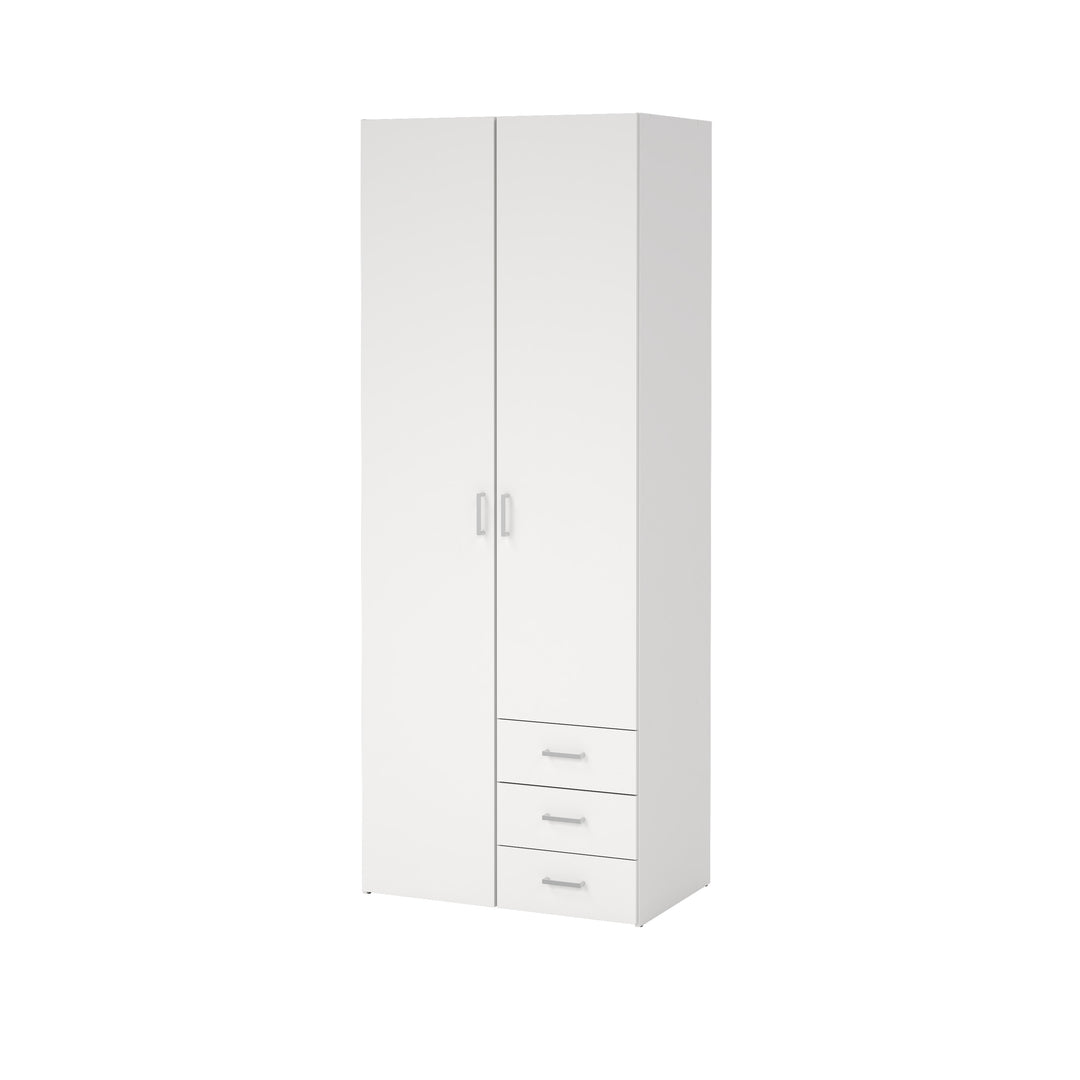 TVILUM Space Garderobe med 2 døre + 3 skuffer 200 Parcel