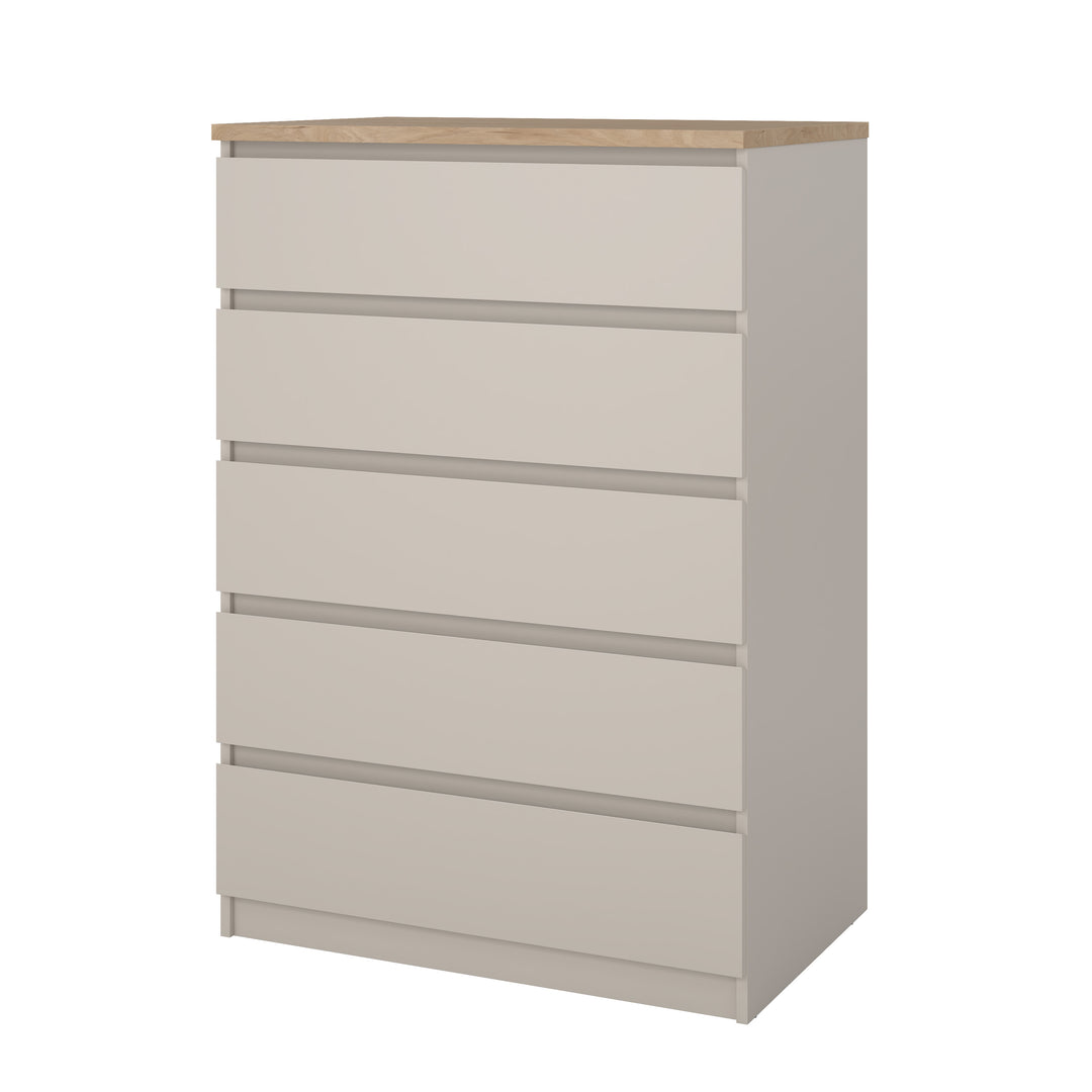 TVILUM Naia Kommode 5 skuffer Parcel