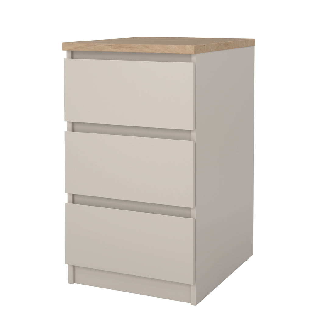 TVILUM Naia Natbord med 3 skuffer Parcel