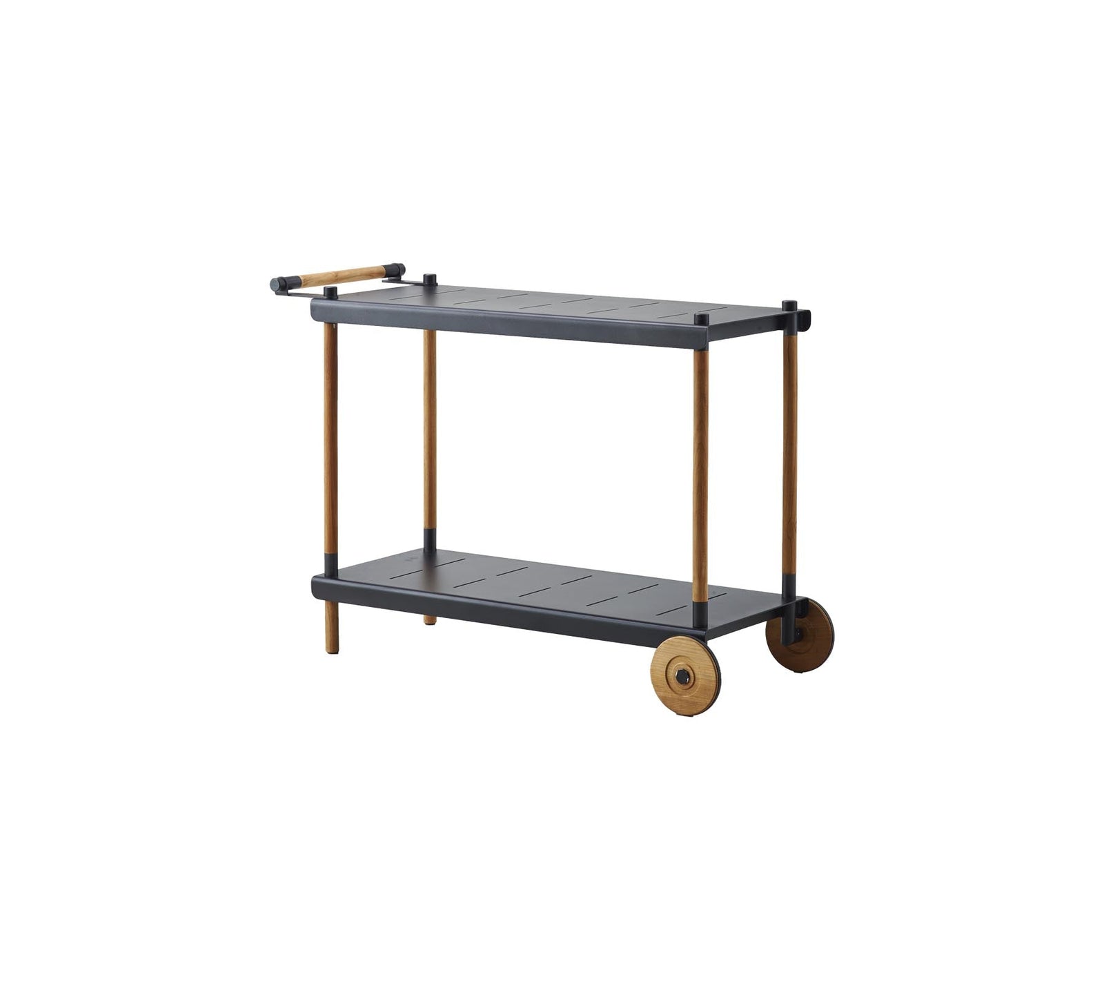 Produktbillede af CANE-LINE FRAME SERVERINGSVOGN TEAK 115 i premium kvalitet