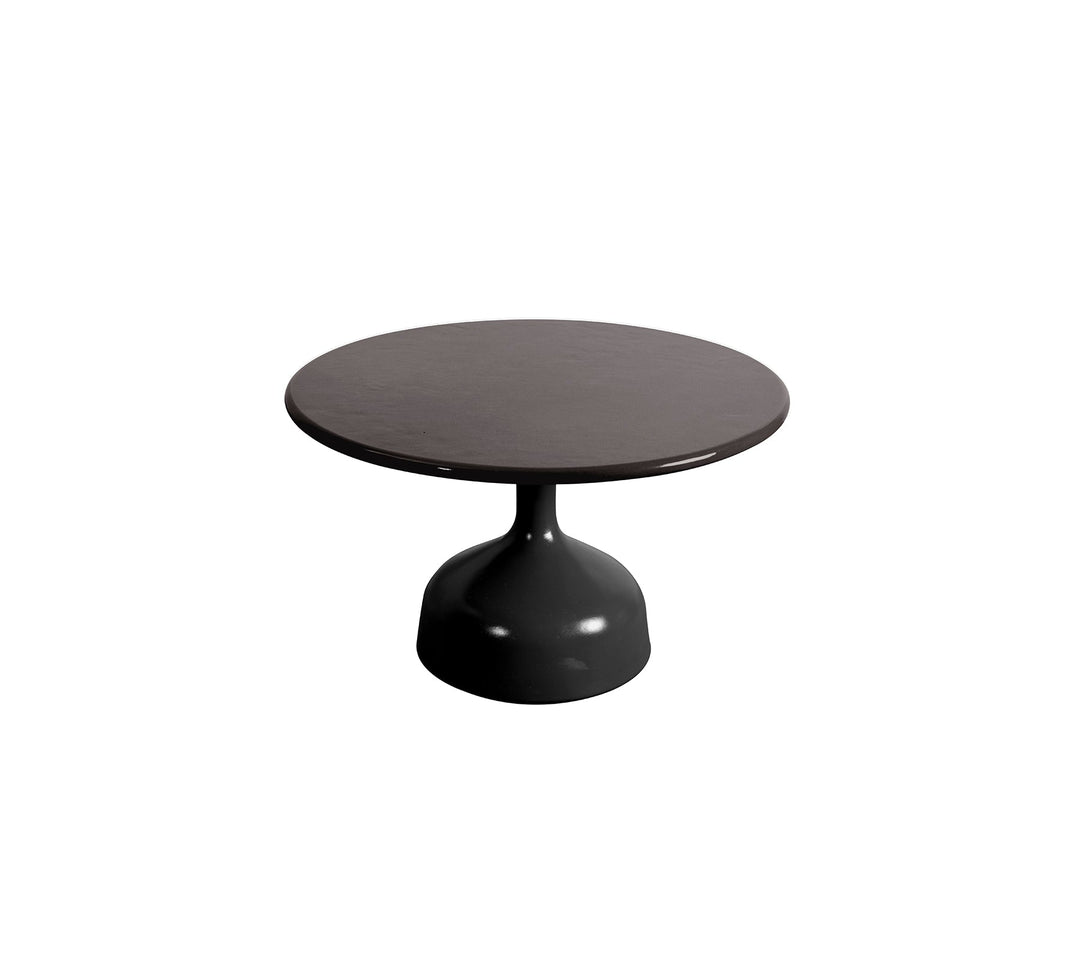 Produktbillede af CANE-LINE GLAZE SOFABORD STOR LAVA GREY ALUMINIUM 39 i premium kvalitet