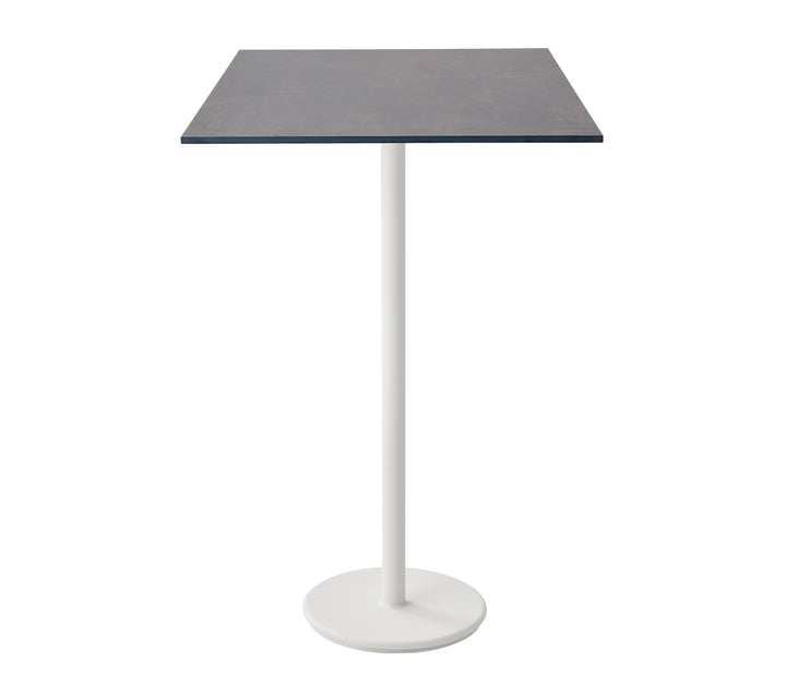 Produktbillede af CANE-LINE GO BARBORD M/DARK GREY BORDPLADE WHITE ALUMINIUM 102 i premium kvalitet