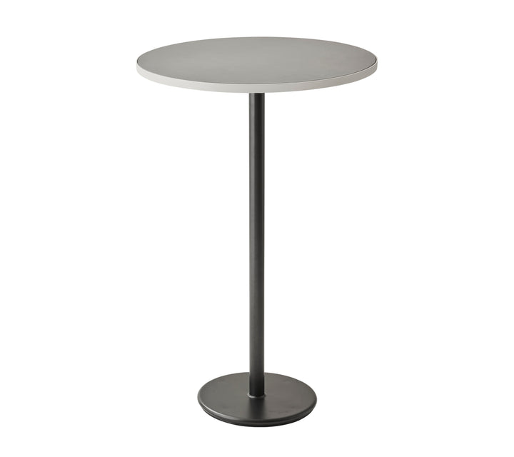 Produktbillede af CANE-LINE GO BARBORD M/LIGHT GREY BORDPLADE LAVA GREY ALUMINIUM 102 i premium kvalitet