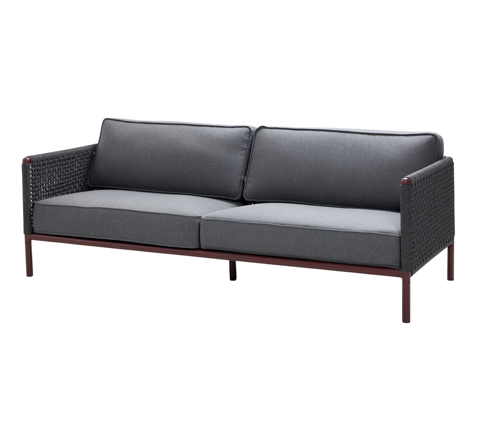Produktbillede af CANE-LINE ENCORE 3-PERS/SOFA BORDEAUX 221 i premium kvalitet