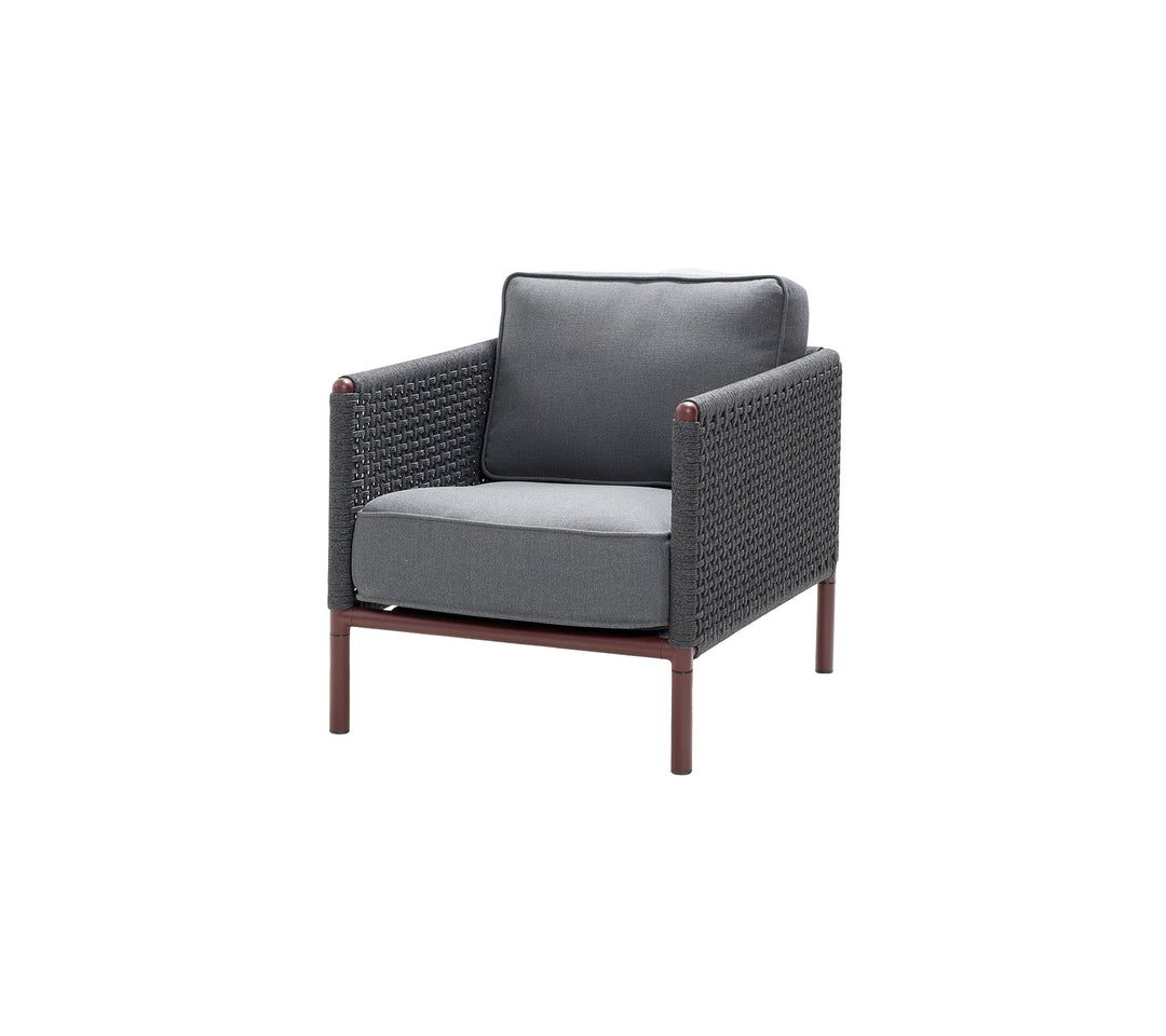 Produktbillede af CANE-LINE ENCORE LOUNGESTOL BORDEAUX 91 i premium kvalitet