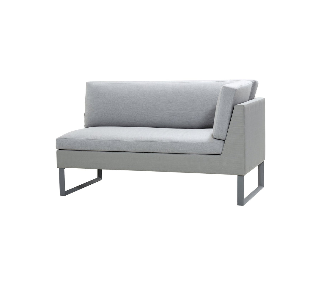 Produktbillede af CANE-LINE FLEX 2-PERS. SOFA VENSTRE MODUL LIGHT GREY 154 i premium kvalitet