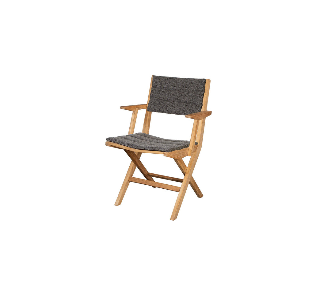 Produktbillede af CANE-LINE FLIP FOLDESTOL M/ARMLÆN TEAK 86 i premium kvalitet