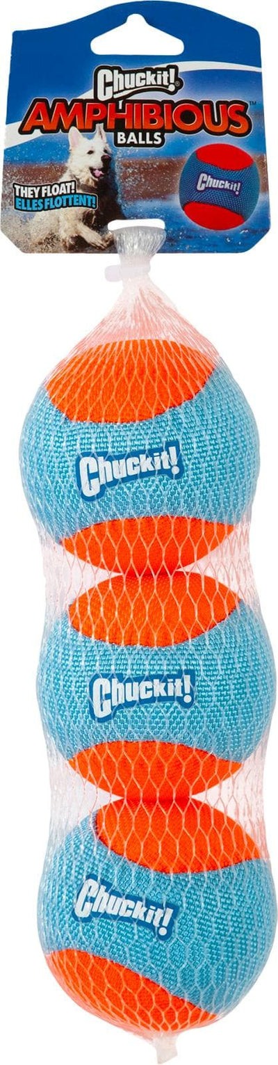 CHUCKIT - Amphibious bold, flydende 3 stk. ❤ Kæmpe udvalg i CHUCKIT ❤ Billig fragt og hurtig levering 2 - 5 hverdage - Varenummer: BGH-47982810333514 / Ean: '029695323553 på lager - Udsalg på Alle produkter (Lagerbeholdning er større end 1) Spar op til 56% - Over 1312 kendte brands på udsalg
