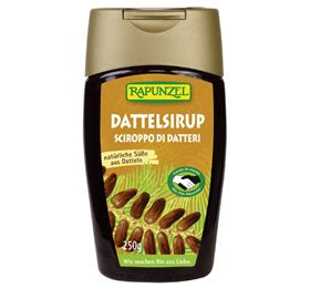 Detaljeret produktbillede af Daddelsirup Ø Rapunzel 250 g. på tilbud