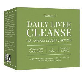 Detaljeret produktbillede af Nordbo Daily Liver Cleanse 60 kap. på tilbud