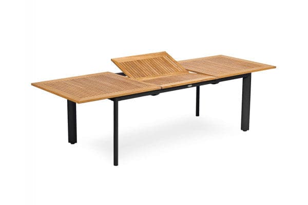 Dala Alu/Teak udtræksbord - 96x200/280 cm ❤ Kæmpe udvalg i KERNETEAK ❤ Billig fragt og hurtig levering 2 - 5 hverdage - Varenummer: HML-DK226 / Ean: '7319072096143 på lager - Udsalg på HAVEBORDE > Teak haveborde Spar op til 53% - Over 454 kendte brands på udsalg
