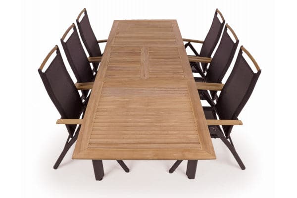 Dala Havemøbelsæt m/6 Pos.stole - 96x200/280 cm ❤ Kæmpe udvalg i KERNETEAK ❤ Billig fragt og hurtig levering 2 - 5 hverdage - Varenummer: HML-DK3056 / Ean: på lager - Udsalg på HAVEMØBELSÆT > Teak havemøbelsæt Spar op til 58% - Over 454 kendte brands på udsalg